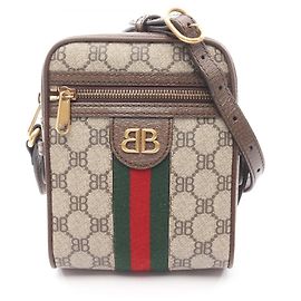 Balenciaga x Gucci Hacker Project Shoulder Bag Brown Multiple colors Beige