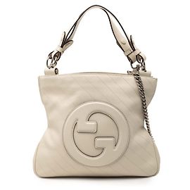 Gucci Blondie Small Tote Bag Eggshell