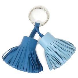 Portachiavi Hermès Carmen Unodos Blu Blu chiaro