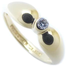 Tiffany & Co Anello Doppia Goccia Tiffany in Oro Giallo 18K Giallo