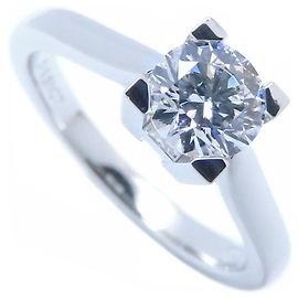 Bague Harry Winston HW en Platine Autre