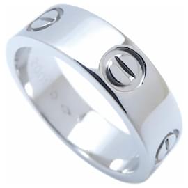Cartier Love Ring aus Platin Silber