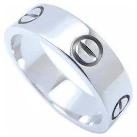 Cartier Love Ring aus 18K Weißgold Weiß