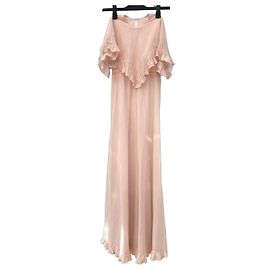Robe rose Christian Dior des années 1960 - Taille 8 Rose