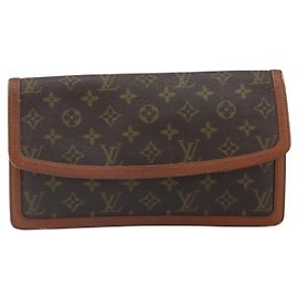 Louis Vuitton Dame Pochette Monogram Canvas GM Marron