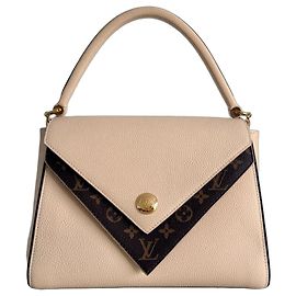 Louis Vuitton Double V Marron Beige