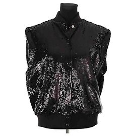 The Kooples Schwarze Jacke Schwarz