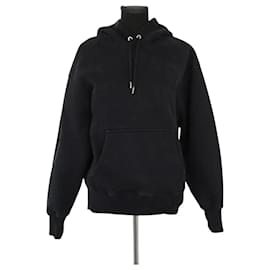 Ami Schwarzer Baumwollpullover Schwarz