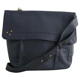 Jerome Dreyfuss Bolsa de ombro de couro azul Azul