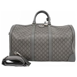 Borsa Boston Ophidia Gucci - Grigio Marrone