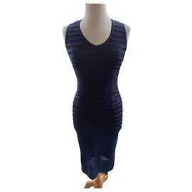 Abito Dsquared2 Blu Navy e Nero Nero Blu navy