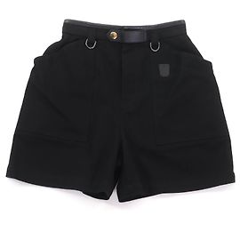 Louis Vuitton Lamb leather Shorts Black