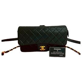 Chanel Matelassé Lammleder Rucksack Schwarz