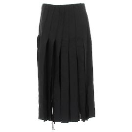 Prada Fransen-Wollrock Schwarz