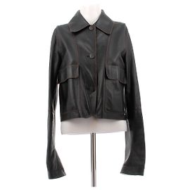 Loewe Lederjacke in Schwarz Größe 34 Schwarz