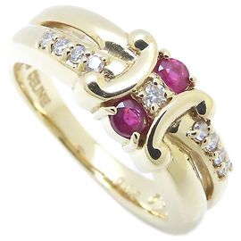 Céline 18K Gelbgoldring CELINE Gelb