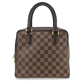 Louis Vuitton Brera Handbag Brown Damier ebene