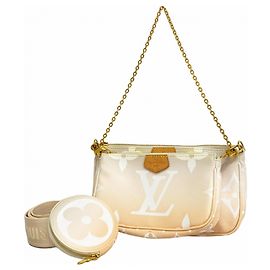 Borsa a Spalla Multi-Pochette Accessoires By the Pool di Louis Vuitton Beige