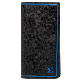 Portafoglio Bifold Lungo Brazza in Taiga Nera Louis Vuitton Altro
