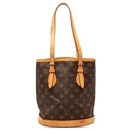 Secchiello Petit Monogramma Marrone Louis Vuitton Marrone