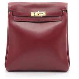 Mochila Hermès Kelly Ad PM Burdeos