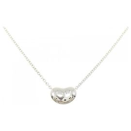 Tiffany & Co Tiffany Bean Necklace Silvery