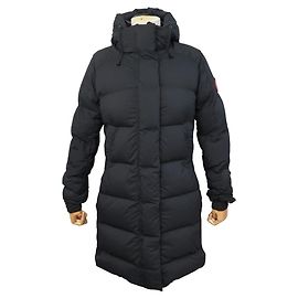 NEW CANADA GOOSE ALLISTON 5077L M 40 PARKA DOWN COAT BLACK Black