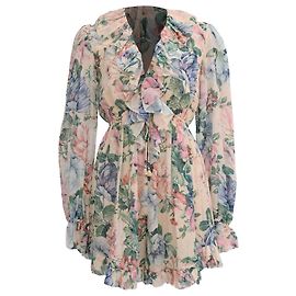 Mono V-Neck Zimmermann en algodón con estampado floral Otro