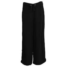 Apc A.P.C. Drawstring Pants in Black Polyester Black