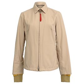 Prada Sport Zip-Jacke aus Gore-Tex mit Taschen aus beigem Polyester Beige
