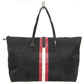 Bolsos tote de nylon negro Bally Negro