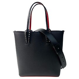 Borsa Cabata da donna di Christian Louboutin, borsa a spalla e a tracolla Nero