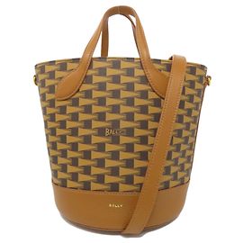 Borse Tote in PVC Marrone Bally Marrone