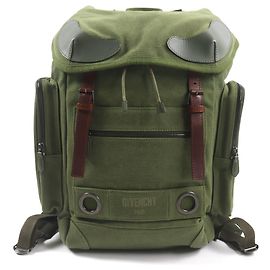 Givenchy Canvas Green Backpacks Green