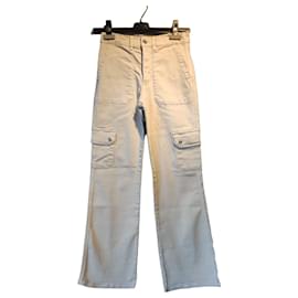 Zara Vaqueros Crema