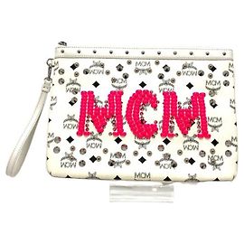 Mcm Otros Bolsos Clutch Blancos Blanco
