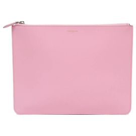 Clutch de couro rosa para mulher Givenchy Rosa