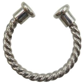 Bulgari Chaveiro BVLGARI Twist Loop em prata Prata