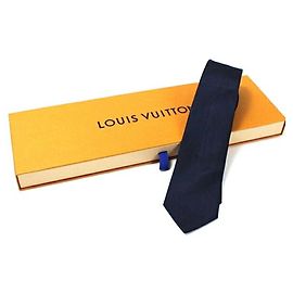 Cravatta in seta Louis Vuitton LV LOUISVUITTON da uomo Blu