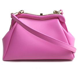 Bulgari BVLGARI Serpentine Pouch Shoulder Bag Pink Women's Pink