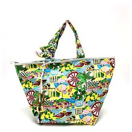DOLCE & GABBANA Borsa Tote Dolce Gabbana in Tela/Pelle Multicolore da Uomo D'oro