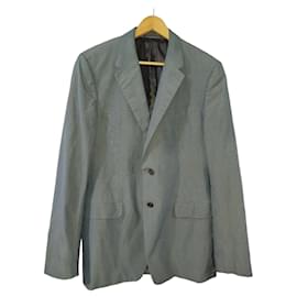 Blazer Prada em Algodão Cinza Cinza