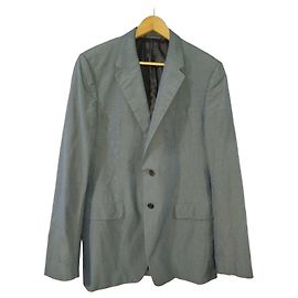 Blazer Prada en Coton Gris Gris