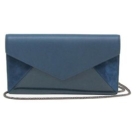 Delvaux Others Blue Clutch Bags Blue
