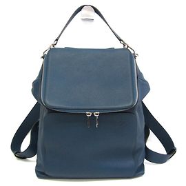 Mochila Loewe Goya .. Mochila de couro feminina azul Azul