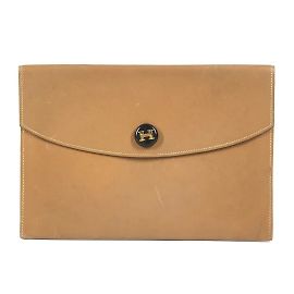 Bolsa Clutch Rio Vintage Hermès Marrom
