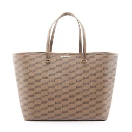 Borsa Tote BB Monogram di Balenciaga Marrone