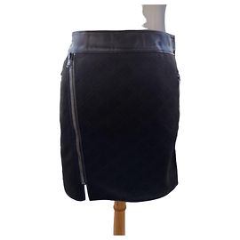 3.1 Phillip Lim Gesteckter Rock Schwarz Schwarz