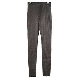 Margaux Lonnberg Black leather leggings Black