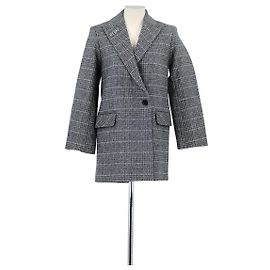 Zadig & Voltaire Grau Wollblazer Grau